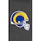 Dreamseat Silver Loveseat with Los Angeles Rams Helmet Logo XZ7759003LSCDBK-PSNFL20082 - alternate 7